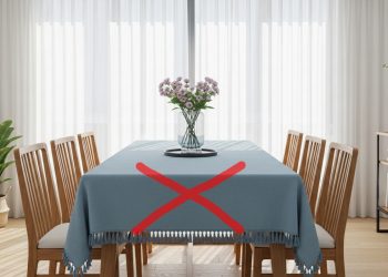Toalhas de mesa de tecido não são mais usadas em casas elegantes: a tendência de 2026 é muito mais prática