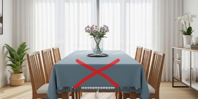 Toalhas de mesa de tecido não são mais usadas em casas elegantes: a tendência de 2026 é muito mais prática
