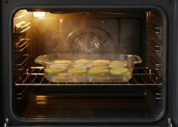 Aprenda a desengordurar o forno com limão de maneira simples