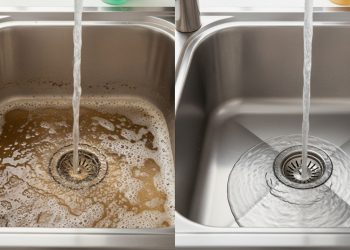 Coloque duas colheres desses produtos na pia e veja o que acontece no dia seguinte