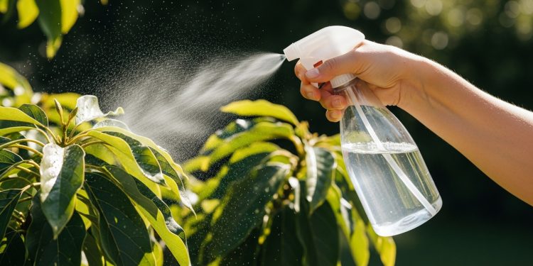 Borrifar água com sabão no abacateiro: para que serve?