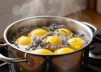 Ferver cascas de limão e lavanda: por que recomendam fazê-lo e para que serve?