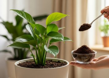 Não jogue borra de café no lixo: aprenda a preparar o fertilizante que deixa as plantas com mais vida