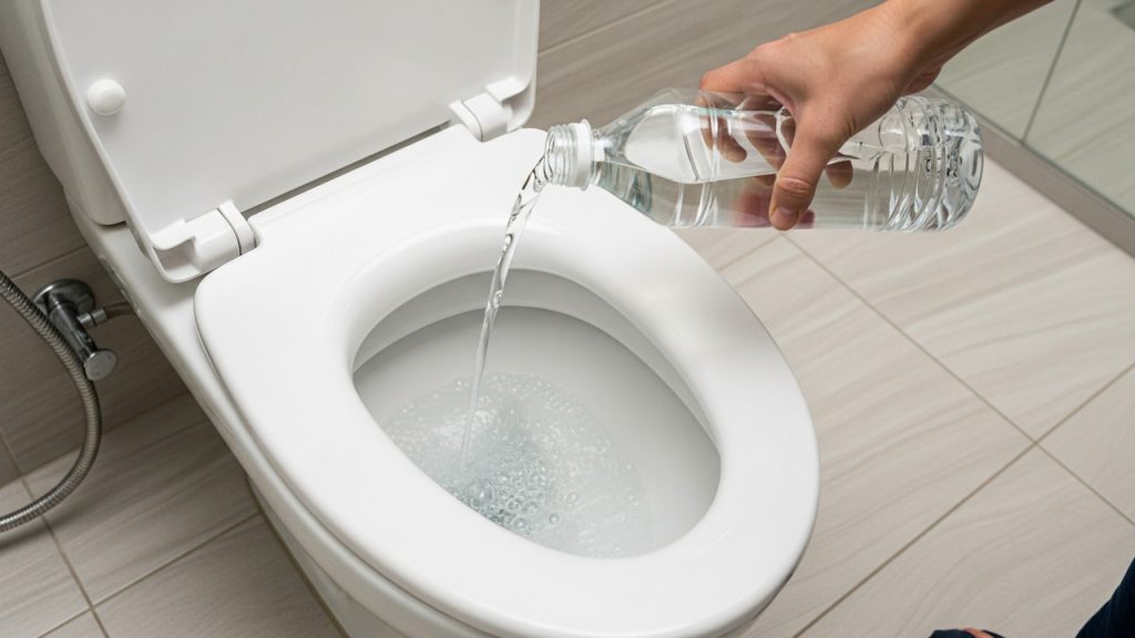 Como deixar o vaso sanitário limpinho e sem cheiro por vários dias usando truques simples