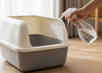 Truques de limpeza: por que você deve borrifar vinagre na caixa de areia do gato?