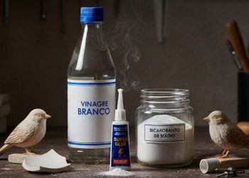 Usar vinagre e bicarbonato com cola instantânea: para que serve e por que é recomendado?