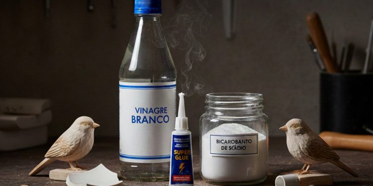 Usar vinagre e bicarbonato com cola instantânea: para que serve e por que é recomendado?