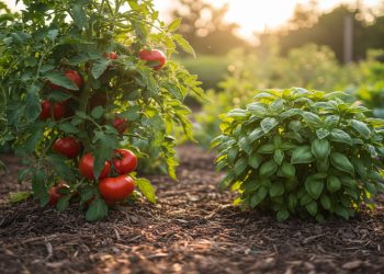 Por que você deve sempre plantar manjericão perto de tomates, segundo especialistas