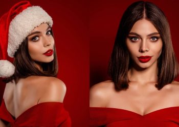 A maquiagem certa para o Natal tem brilho na medida e dura a noite toda