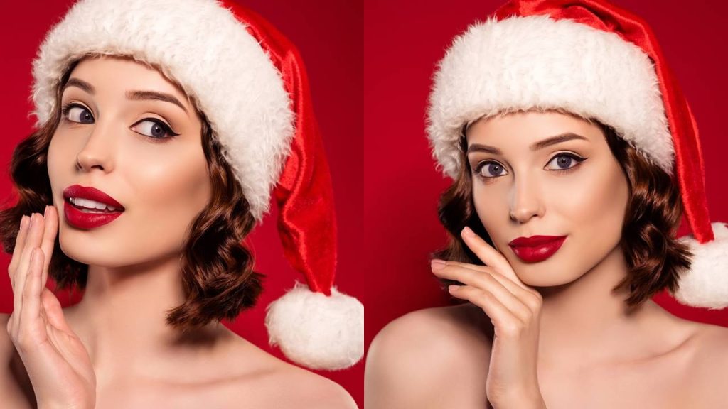 A maquiagem certa para o Natal tem brilho na medida e dura a noite toda