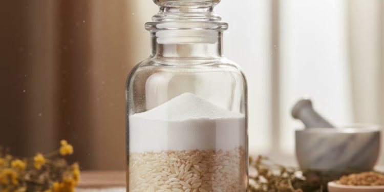 Bicarbonato de sódio e arroz: qual é o propósito de colocá-los em um pote dentro de casa?