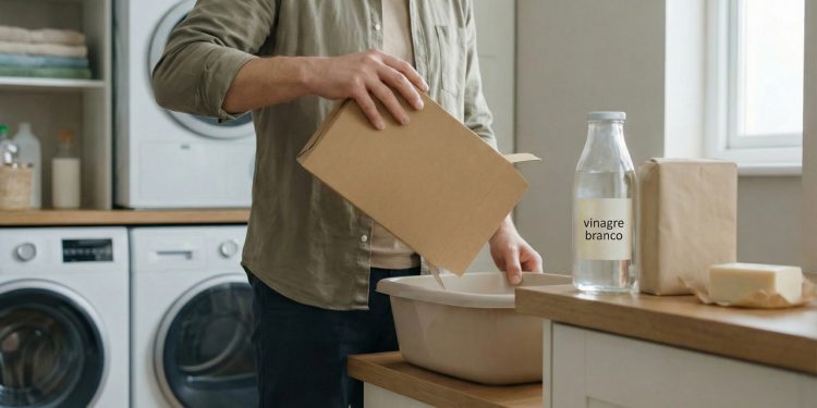Emergência na lavanderia: 3 ingredientes naturais para substituir o sabão em pó