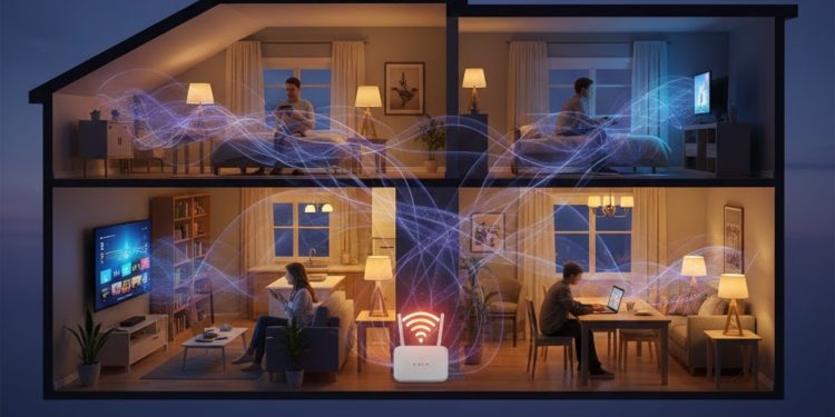 O Wi-Fi mais lento à noite não é uma coincidência, mas sim o resultado de um congestionamento digital que afeta desde o seu roteador até a infraestrutura da sua operadora
