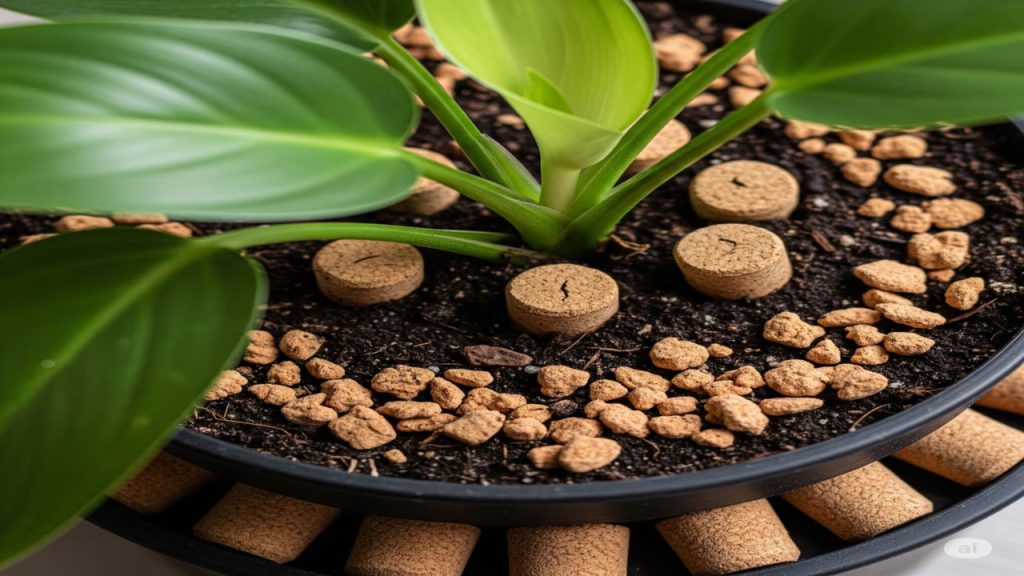 Não é por estética: por que é recomendado colocar rolhas no solo das plantas?