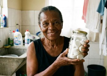 Aprendi a fazer minhas próprias pastilhas sanitárias pro meu vaso não fica fedendo
