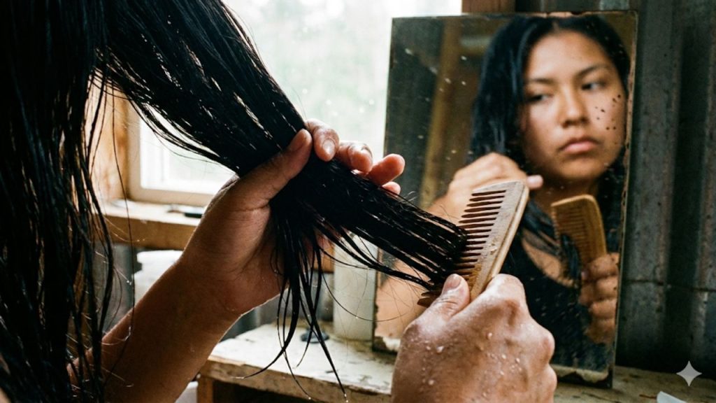 O jeito correto de lavar o cabelo pra ele nunca mais cair