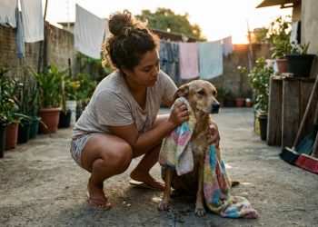 Cuidado ao dar banho no seu cachorro, esse erro comum pode encher ele de coceira até o pescoço