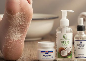 Creme caseiro para hidratar pés ressecados em dias