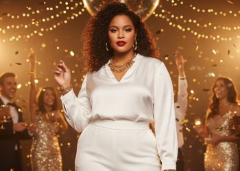 Looks plus size para festas de fim de ano que redefinem elegância