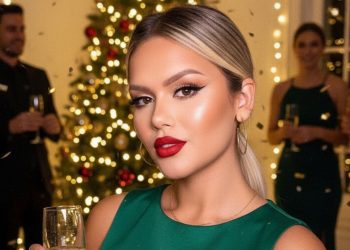 Ideias de maquiagens de Natal nada óbvias e resistentes
