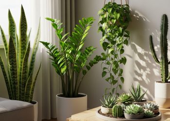 As 5 plantas perfeitas para quem trabalha fora e quer uma casa sempre verde no verão