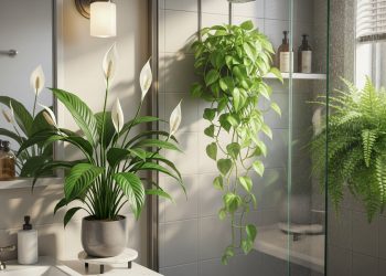 As 3 plantas que deixam o banheiro mais bonito e ajudam a combater o mau cheiro
