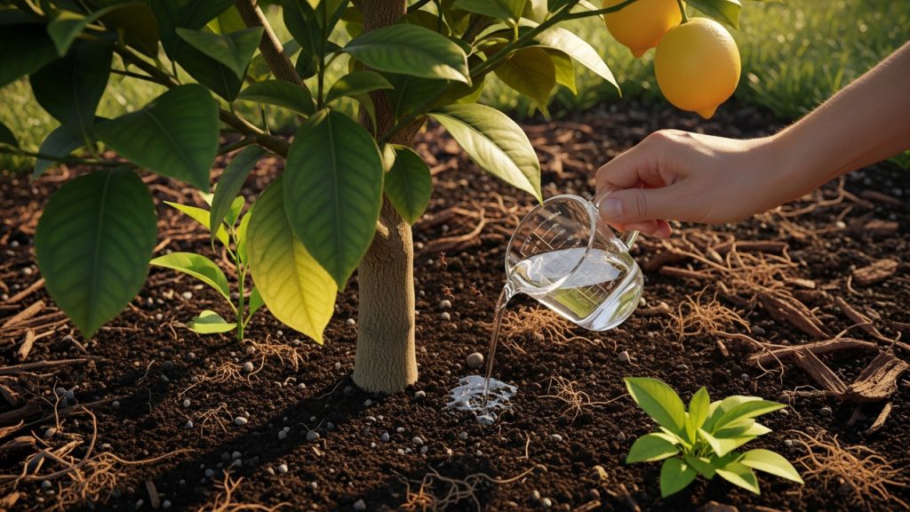 Poucos sabem: para que serve jogar vinagre na terra do limoeiro?