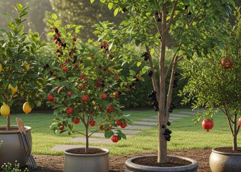 As árvores frutíferas perfeitas para iniciantes plantarem em casa