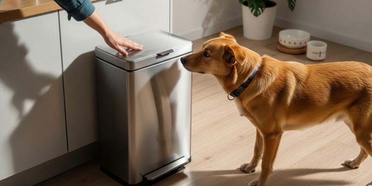 Cachorro mexendo no lixo? Entenda como resolver o problema sem estresse