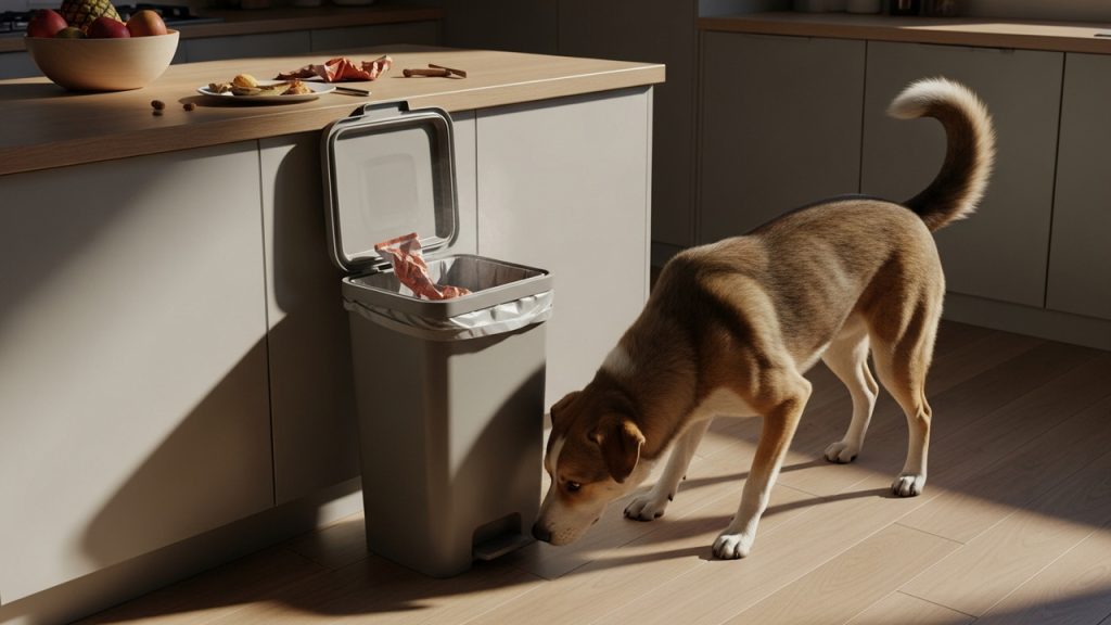 Como evitar que o seu cachorro mexa no lixo com truques simples