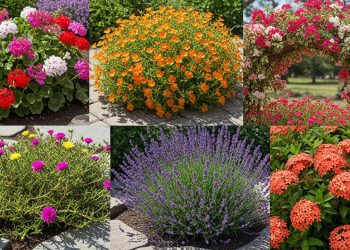 Se o seu jardim pega sol o dia todo, estas são as 6 plantas mais indicadas para você