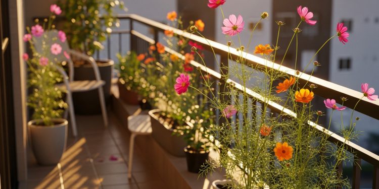 Essa flor ama sol forte, não exige adubo e deixa a varanda colorida