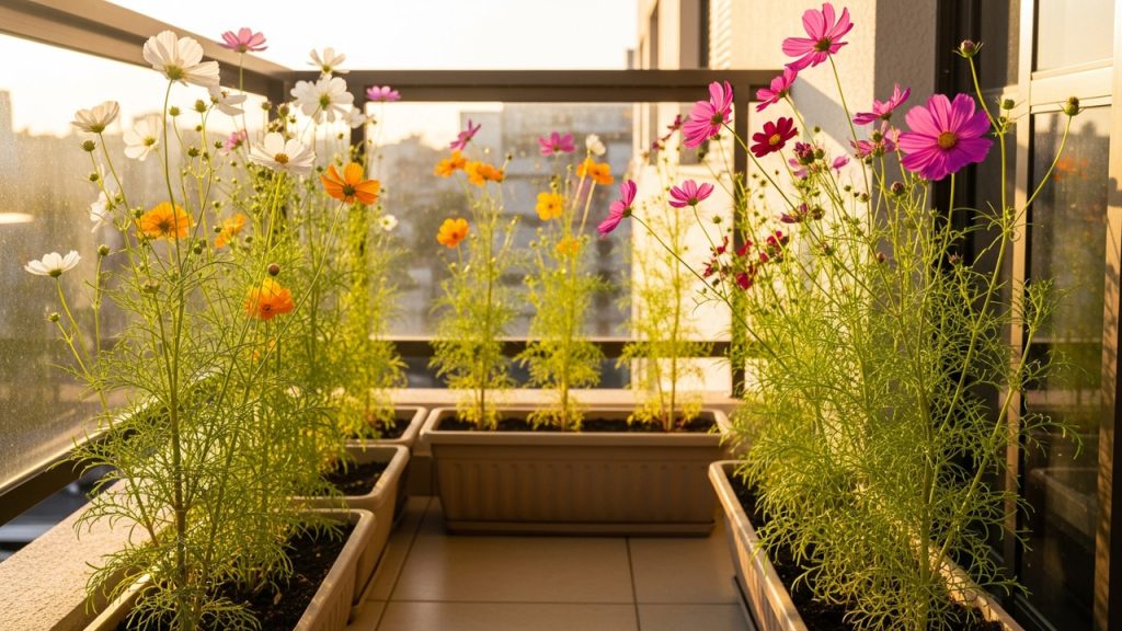Especial para varandas pequenas: a planta que cresce por meses e enche sua casa de cor