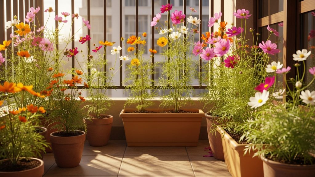 Especial para varandas pequenas: a planta que cresce por meses e enche sua casa de cor