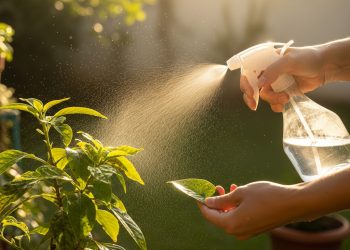O segredo com bicarbonato que jardineiros usam para acabar com fungos nas folhas