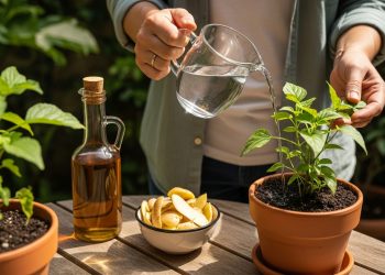 Aprenda a fazer o adubo de batata com vinagre que nutre as plantas e afasta pragas