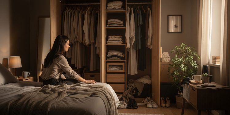 Ter um guarda-roupa bagunçado costuma ser um sinal claro de que a energia mental está sendo drenada por outras demandas da vida