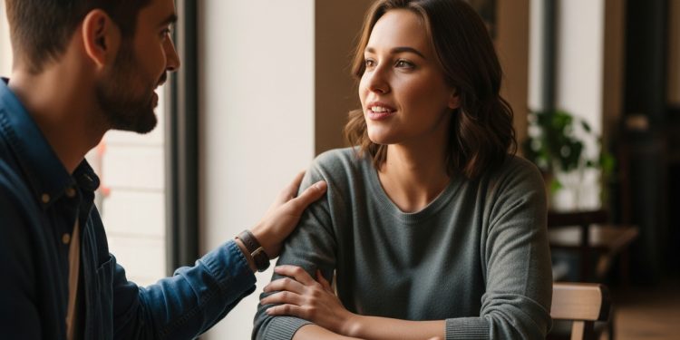 O que a psicologia revela sobre o hábito de tocar alguém enquanto fala?