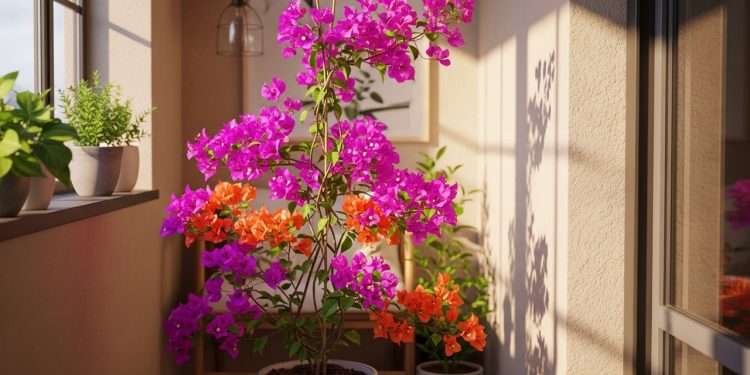 O que vemos em tons vibrantes de rosa, roxo, vermelho, branco ou laranja são chamadas de brácteas