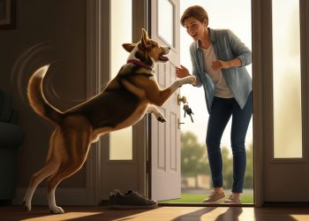 Muito além da alegria: o que significa o pulo do cachorro ao ver o dono?