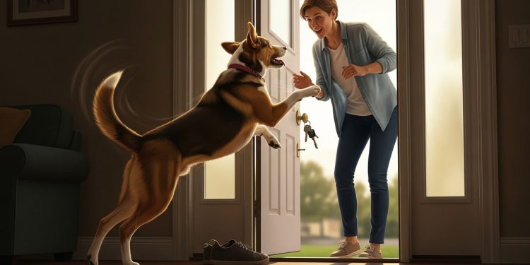 Muito além da alegria: o que significa o pulo do cachorro ao ver o dono?