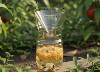 Aprenda a fazer uma armadilha caseira poderosa que acaba com as moscas no jardim