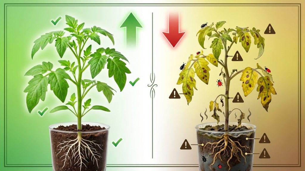 refrigerante de cola nas plantas