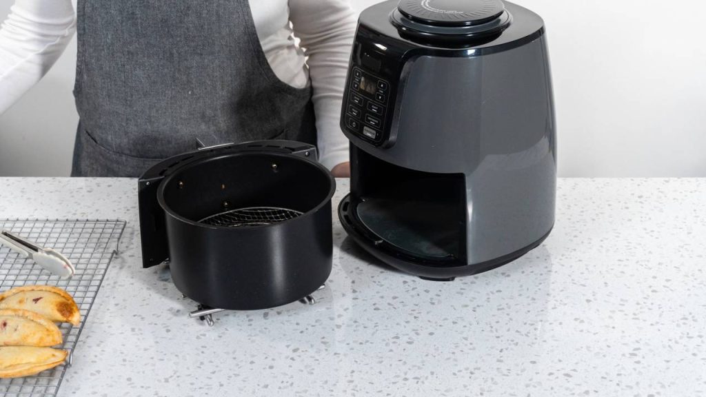 copo de água na airfryer