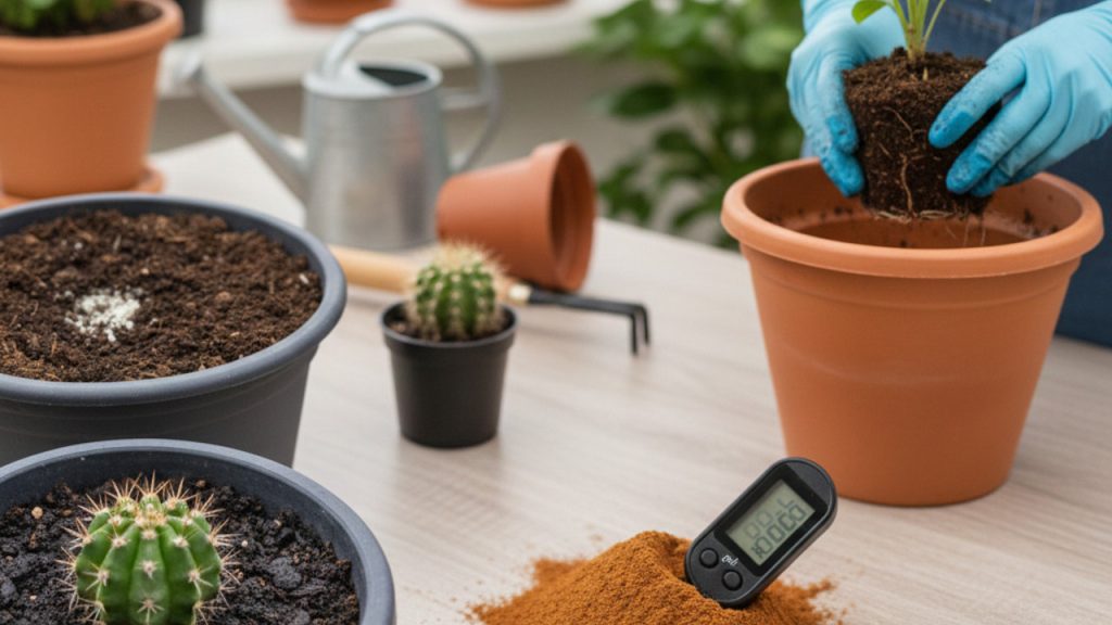 canela nas plantas