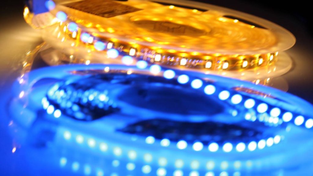 decoração econômica de Ano Novo com LED