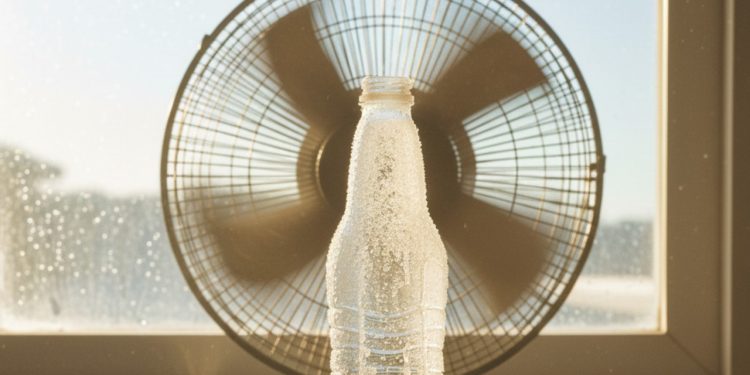 O truque alemão da garrafa congelada refresca o ambiente sem gastar quase nada