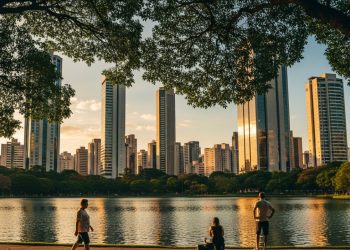A cidade onde viver bem é rotina diária e o verde nunca sai de cena