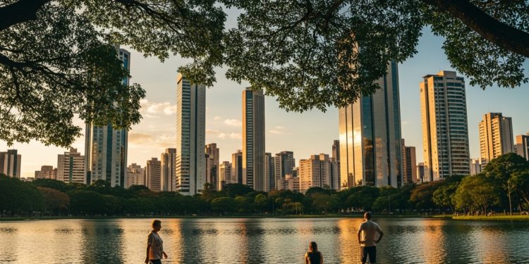 A cidade onde viver bem é rotina diária e o verde nunca sai de cena