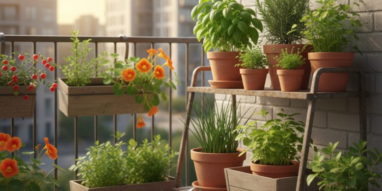 Como fazer uma horta em apartamento com pouco espaço e muita produtividade